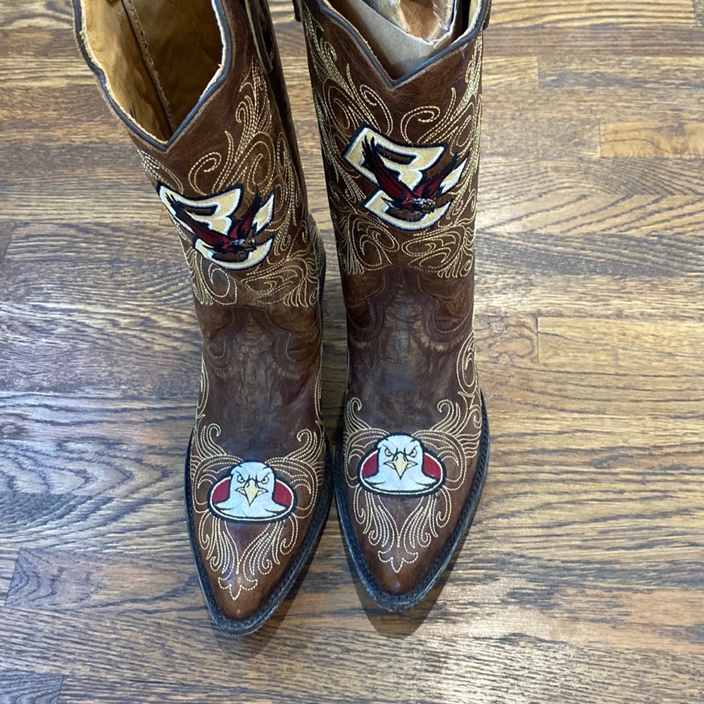 New gameday Boston college eagles cowboy boots sz 9